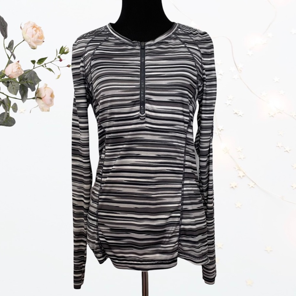 🔥 ATHLETA Sport running Shirt long sleeve size S